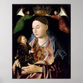 Madonna Salting – Antonello da Messina ポスター (正面)