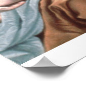 Madonna With Sleeping Christ Child by Gentileschi ポスター (角)