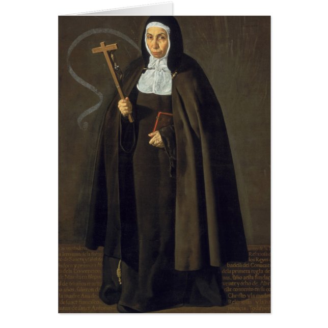 MadreマリアJeronima de la Fuente 1620年 (正面)