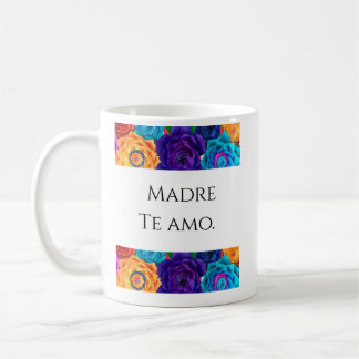 Madre Te Amo - Trendy Coffee Cup for Mother's Day  コーヒーマグカップ