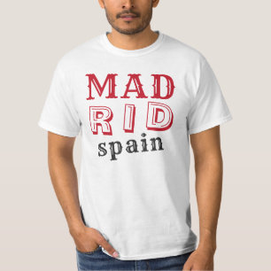 MADRIDスペインのシャツ&ジャケット Tシャツ