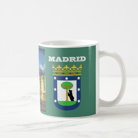 Madrid*国民宮殿のコーヒー・マグ コーヒーマグカップ (右)