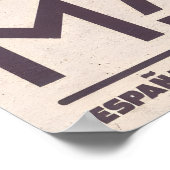 Madrid Architecture Poster Puerta de Alcalá ポスター (角)