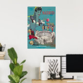 Madrid Art Spain Print Spanish Painting Iberia ポスター (ホームオフィス)