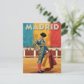 Madrid Bullfighter Spain Travel ポストカード (スタンド正面)