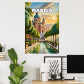Madrid, cité envoûtante, où l'on aime s'égarer ポスター (ホームオフィス)