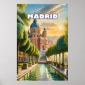 Madrid, cité envoûtante, où l'on aime s'égarer ポスター (正面)