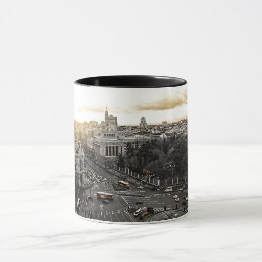 Madrid ciudad マグカップ (中央)