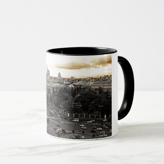 Madrid ciudad マグカップ (正面右)