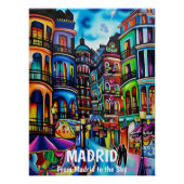 Madrid: De Madrid al Cielo ポスター (正面)