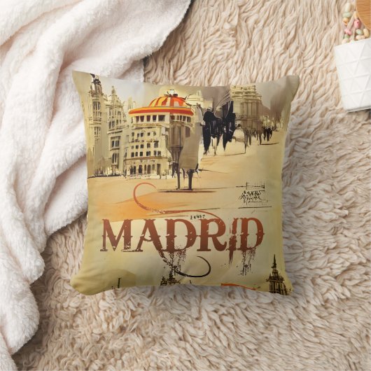 MADRID. ESPAÑA クッション (ブランケット)