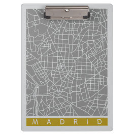 Madrid map クリップボード