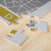 Madrid map ジグソーパズル (側面)