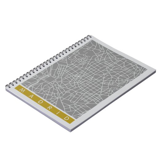 Madrid map ノートブック (左側)
