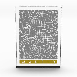 Madrid map フォトブロック