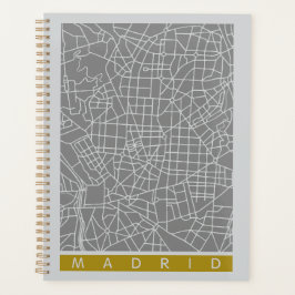 Madrid map プランナー手帳