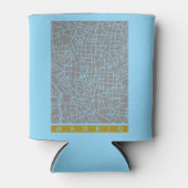 Madrid map 缶クーラー (正面)