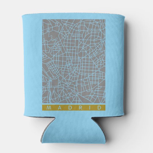 Madrid map 缶クーラー (裏面)