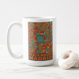 Madrid Plaza Mayor コーヒーマグカップ