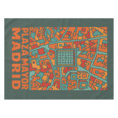 Madrid Plaza Mayor テーブルクロス (正面(横))