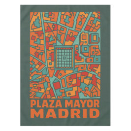 Madrid Plaza Mayor テーブルクロス