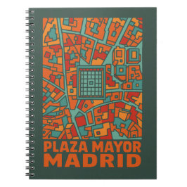 Madrid Plaza Mayor ノートブック