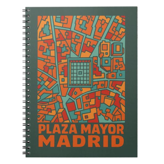 Madrid Plaza Mayor ノートブック (正面)