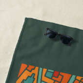 Madrid Plaza Mayor ビーチタオル (インサイチュ)