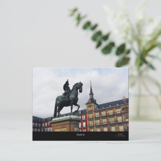 Madrid Plaza Mayor Centro de Madrid ポストカード (スタンド正面)