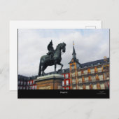Madrid Plaza Mayor Centro de Madrid ポストカード (正面/裏面)