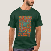 Madrid Plaza Mayor Tシャツ (正面)