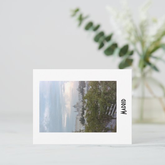 Madrid Postcard ポストカード (スタンド正面)