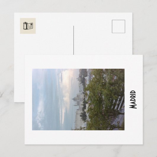 Madrid Postcard ポストカード (正面/裏面)
