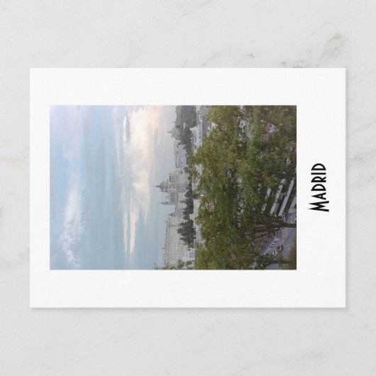 Madrid Postcard ポストカード (正面)