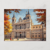 Madrid Spain Almudena Travel ポストカード (正面)