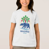 Madrid Spain Europe トライブレンドＴシャツ (正面)