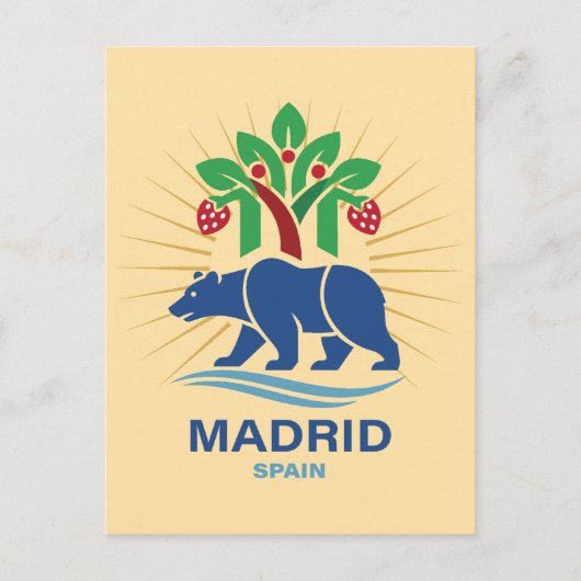 Madrid Spain Europe ポストカード (正面)