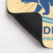 Madrid Spain Europe マウスパッド (コーナー)