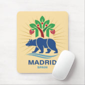 Madrid Spain Europe マウスパッド (マウス)