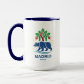 Madrid Spain Europe マグカップ (左)