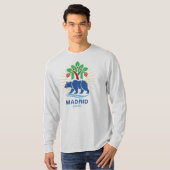 Madrid Spain Europe Tシャツ (正面フル)