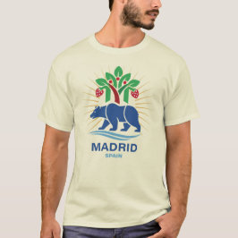 Madrid Spain Europe Tシャツ