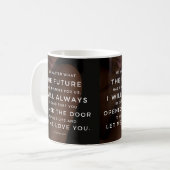 Mads's Love Declaration Mug - English コーヒーマグカップ (正面左)