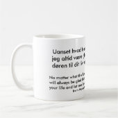 Mads's Love Mug コーヒーマグカップ (左)