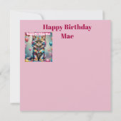 MAE ～誕生日カード～ピンクブルー～ (裏面)