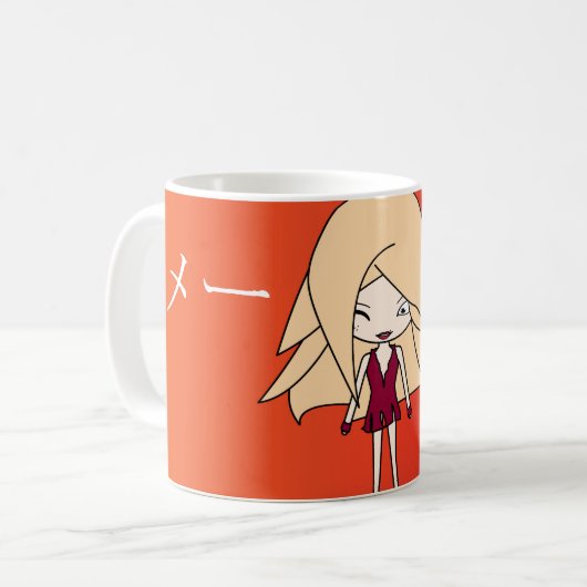 Mae Li Mok コーヒーマグカップ (正面左)