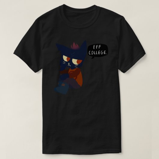 Mae - Night In the Woodsステッカー Tシャツ (デザイン正面)