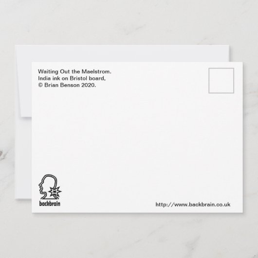 Maelstromフラットカードを待つ (裏面)