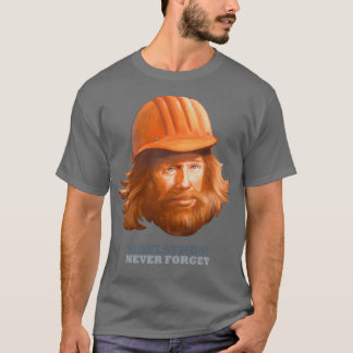 Maelstrom Never Forget Construction Worker Tシャツ