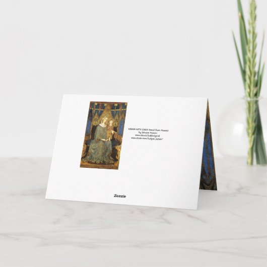 MAESTA,ヴァージンと子,ブルーサファイア シーズンカード (裏面)